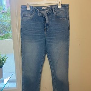zara mom jeans
